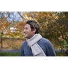 image:imageFunky Junque Premium Ribbed Knit Winter Scarf  Luxurious Warmth  Fathers Day Gift  for MenBeige
