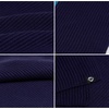 image:imageFunky Junque Premium Ribbed Knit Winter Scarf  Luxurious Warmth  Fathers Day Gift  for MenNavy Blue