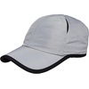image:imageFunky Junque Running Hat Moisture Wicking Athletic Sports Cap  Breathable polyester running cap with moisturewicking build for jogging hiking cycling golf amp tennisGrey Black Trim