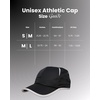 image:imageFunky Junque Running Hat Moisture Wicking Athletic Sports Cap  Breathable polyester running cap with moisturewicking build for jogging hiking cycling golf amp tennisBlack Grey Trim