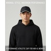 image:imageFunky Junque Running Hat Moisture Wicking Athletic Sports Cap  Breathable polyester running cap with moisturewicking build for jogging hiking cycling golf amp tennisBlack Grey Trim
