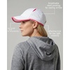 image:imageFunky Junque Running Hat Moisture Wicking Athletic Sports Cap  Breathable polyester running cap with moisturewicking build for jogging hiking cycling golf amp tennisWhite Pink Trim