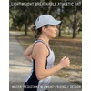image:imageFunky Junque Running Hat Moisture Wicking Athletic Sports Cap  Breathable polyester running cap with moisturewicking build for jogging hiking cycling golf amp tennisGrey Black Trim