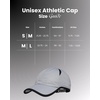 image:imageFunky Junque Running Hat Moisture Wicking Athletic Sports Cap  Breathable polyester running cap with moisturewicking build for jogging hiking cycling golf amp tennisGrey Black Trim