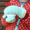 image:imageFunky Junque Toddler Lined Mittens  Thermal Ribbed Knit Kids Winter Gloves for Infants and Toddlers Ages 143 Pack Ivory  Mint  Candy Pink