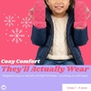 image:imageFunky Junque Toddler Lined Mittens  Thermal Ribbed Knit Kids Winter Gloves for Infants and Toddlers Ages 14Candy Pink