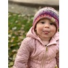 image:imageFunky Junque Toddler Winter Headband  Kids Ear Warmer for Girls amp Boys Ages 16 Soft Knit Fleece Headband for Cold Weather  IvoryCandy Pink Ribbed Knit