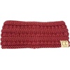 image:imageFunky Junque Toddler Winter Headband  Kids Ear Warmer for Girls amp Boys Ages 16 Soft Knit Fleece Headband for Cold Weather  IvoryRibbed Knit  Dark Rose