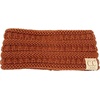 image:imageFunky Junque Toddler Winter Headband  Kids Ear Warmer for Girls amp Boys Ages 16 Soft Knit Fleece Headband for Cold Weather  IvoryRibbed Knit  Rust