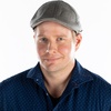 image:imageFunky Junque Vintage Breathable Newsboy Cap Stylish Golf Hat for Men and WomenCharcoal