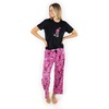 image:imageFunky Junque Womens UltraSoft Graphic Tee amp Pajama Pants Set  Cozy Loungewear Sleepwear CollectionI Dont Give a Sip Pant  Tshirt