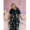 image:imageFunky Junque Womens UltraSoft Graphic Tee amp Pajama Pants Set  Cozy Loungewear Sleepwear CollectionTeam Bride Pant  T Shirt Black