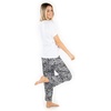 image:imageFunky Junque Womens UltraSoft Graphic Tee amp Pajama Pants Set  Cozy Loungewear Sleepwear CollectionZebra Pant  T Shirt