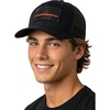 Tactical Flag - Black/Black W/ Red Flag (Mesh)