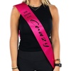 image:imageFunky Junque Bachelorette Sash for Bride  Bridal Shower Gifts Bridesmaid Party Decorations Wedding SashesIll Bring the  Crazy Hot Pink