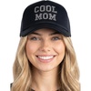 image:imageFunky Junque Bachelorette Trucker Hat for Women  Rhinestone Cowgirl Cap Bridal Shower Gifts Bride Party FavorsCool Mom Black