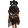 Bride Tribe - Black Hat/Black Cover Up