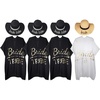 4 Pk: Bride (Natural Hat) Bride Tribe (Black Hat)