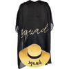 Squad - Natural Hat/Black Cover Up