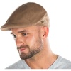 image:imageFunky Junque Mens Classic Wool Blend Newsboy Tweed Flat Cap  Stylish Vintage HatCamel