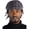 Grey Plaid W/ Red & Black Check (Slim)