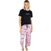 image:imageFunky Junque Womens UltraSoft Graphic Tee amp Pajama Pants Set  Cozy Loungewear Sleepwear CollectionBride Tribe Pink Pant  T Shirt