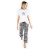 image:imageFunky Junque Womens UltraSoft Graphic Tee amp Pajama Pants Set  Cozy Loungewear Sleepwear CollectionZebra Pant  T Shirt