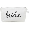 image:imageFunky Junque Zippered Bride Tribe Makeup Bag and Bride Squad Bags Clutch for Bridesmaids Weddings Bachelorette Parties Bride White One SizeBride White