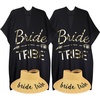 image:imageSun Hat amp Cover Up Set Visor 2 Bride Tribe Natural amp Bride Tribe Black  Visor 2 Bride Tribe Natural amp Bride Tribe Black Cover Up straw sun hat amp cover up set for bachelorette trips