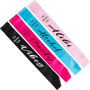 image:imageFunky Junque Bachelorette Sash for Bride  Bridal Shower Gifts Bridesmaid Party Decorations Wedding Sashes4  Party Pack