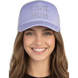 image:imageFunky Junque Bachelorette Trucker Hat for Women  Rhinestone Cowgirl Cap Bridal Shower Gifts Bride Party FavorsCool Mom Lavender