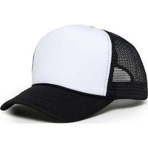 image:imageFunky Junque Blank Mesh Foam Lightweight Snapback Trucker Hat  Lightweight Foam Trucker Hat with Breathable Mesh Back Golf Beach and Street Style Trendy Trucker Hats for MenWhiteBlack