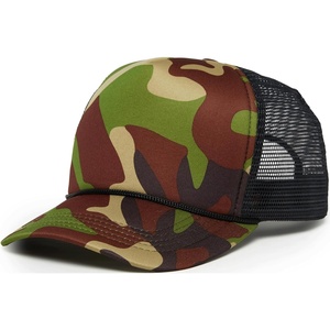 image:imageFunky Junque Blank Mesh Foam Lightweight Snapback Trucker Hat  Lightweight Foam Trucker Hat with Breathable Mesh Back Golf Beach and Street Style Trendy Trucker Hats for MenCamo
