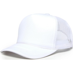 image:imageFunky Junque Blank Mesh Foam Lightweight Snapback Trucker Hat  Lightweight Foam Trucker Hat with Breathable Mesh Back Golf Beach and Street Style Trendy Trucker Hats for MenWhiteWhite