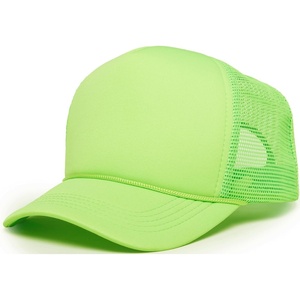 image:imageFunky Junque Blank Mesh Foam Lightweight Snapback Trucker Hat  Lightweight Foam Trucker Hat with Breathable Mesh Back Golf Beach and Street Style Trendy Trucker Hats for MenNeon Lime
