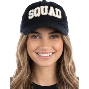 image:imageFunky Junque Bride Baseball Cap Bachelorette Party Hats for Bridesmaids  Cotton baseball cap with chenille patch lettering for bachelorette parties bridal showers engagements amp bridesmaid giftsBlack Squad