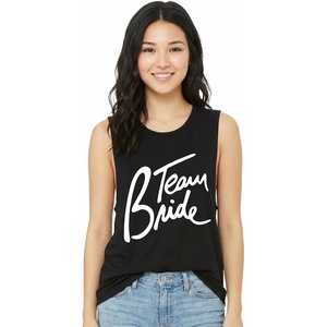 image:imageFunky Junque Bride Tank Top for Women  Bachelorette Party Favors Wedding Shirt Bridal Wifey Tee Bride ShirtsTeam Bride  Black