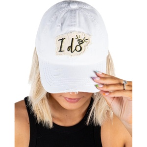 image:imageFunky Junque Bride Tribe Baseball Cap for Women  Bachelorette Party Favors Wedding Hat Bride GiftsI Do  White