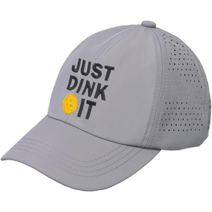 image:imageFunky Junque Lightweight Running Hat  Adjustable Polyester Cap with Sun Protection Golf Beach and Weekend Wear Trendy Caps for MenJust Dink It  Heather Grey