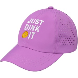 image:imageFunky Junque Lightweight Running Hat  Adjustable Polyester Cap with Sun Protection Golf Beach and Weekend Wear Trendy Caps for MenJust Dink It  Lavender