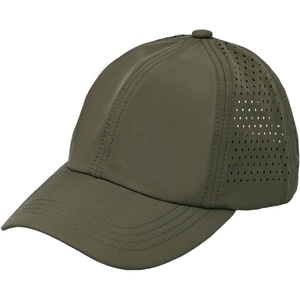 image:imageFunky Junque Lightweight Running Hat  Adjustable Polyester Cap with Sun Protection Golf Beach and Weekend Wear Trendy Caps for MenOlive