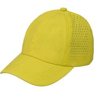 image:imageFunky Junque Lightweight Running Hat  Adjustable Polyester Cap with Sun Protection Golf Beach and Weekend Wear Trendy Caps for MenYellow