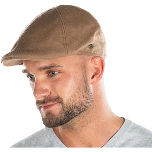 image:imageFunky Junque Mens Classic Wool Blend Newsboy Tweed Flat Cap  Stylish Vintage HatCamel