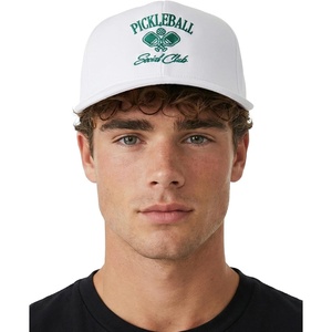 image:imageFunky Junque Mens Golf Hat Breathable Performance Baseball Cap  Lightweight golf hat with breathable eyelet ventilation for rounds gym sessions active days amp outdoor sportPickleball Social Club White