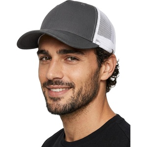 image:imageFunky Junque Mesh Mens American Flag Trucker Hat  Lightweight Cotton Cap with Sun Protection Golf Beach and Vacation Trendy Caps for MenCharcoalWhite
