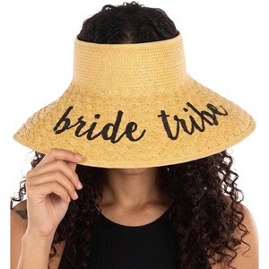 image:imageFunky Junque Packable Straw Sun Hat Womens Wide Brim Ponytail  Foldable straw hat with rollup design for beach days gardening travel amp outdoor adventuresNatural Bride Tribe