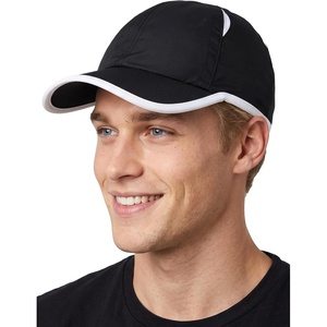 image:imageFunky Junque Running Hat Moisture Wicking Athletic Sports Cap  Breathable polyester running cap with moisturewicking build for jogging hiking cycling golf amp tennisBlack White Trim