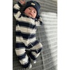 image:imageFunky Junque Adorable Newborn Baby Smiley Face Beanie  Soft Knit Winter Hat with Premium Suede PatchBlack