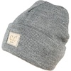 image:imageFunky Junque Adorable Newborn Baby Smiley Face Beanie  Soft Knit Winter Hat with Premium Suede PatchHeather Grey
