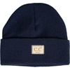 image:imageFunky Junque Adorable Newborn Baby Smiley Face Beanie  Soft Knit Winter Hat with Premium Suede PatchNavy